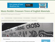 Tablet Screenshot of markkuperala.com